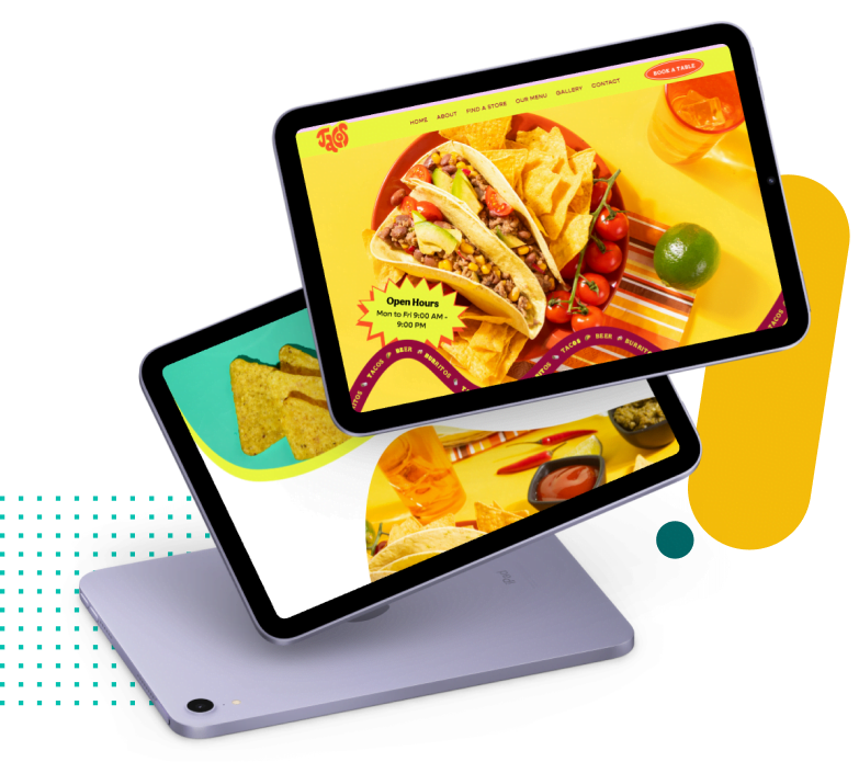 Restaurant Web design Services | Ghrix
