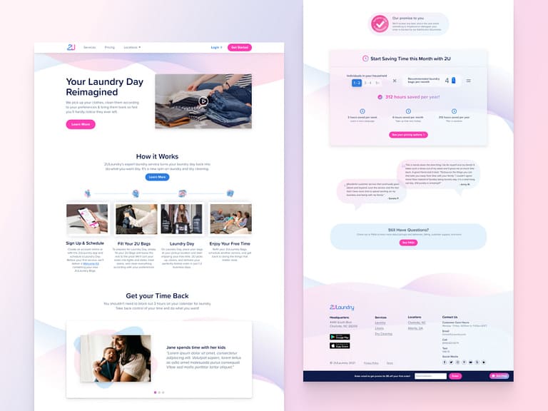 Laundry Web Design Services in Thunder Bay